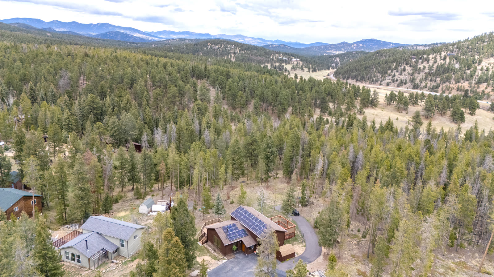Aerial drone photography — Colorado landscape