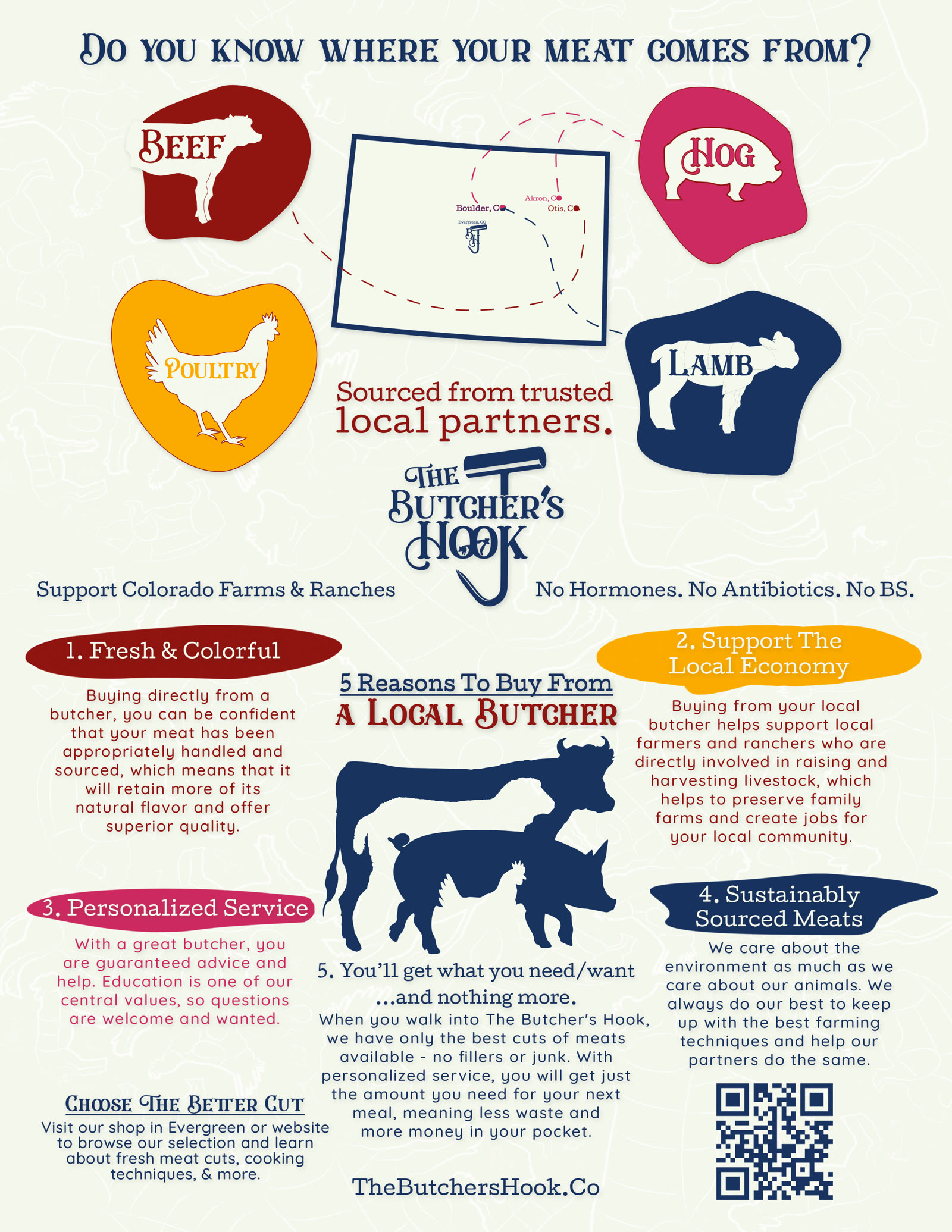 Flyer design — Butcher's Hook