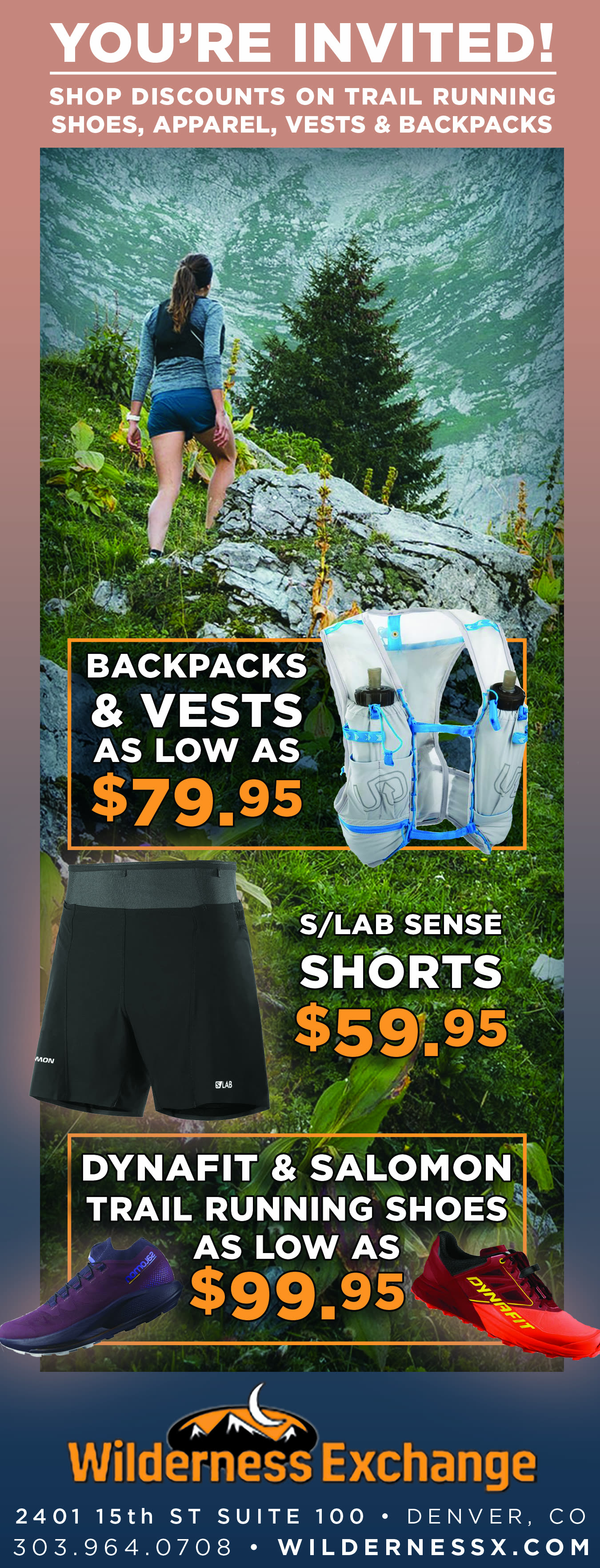 Promotional ad design — Wilderness Exchange