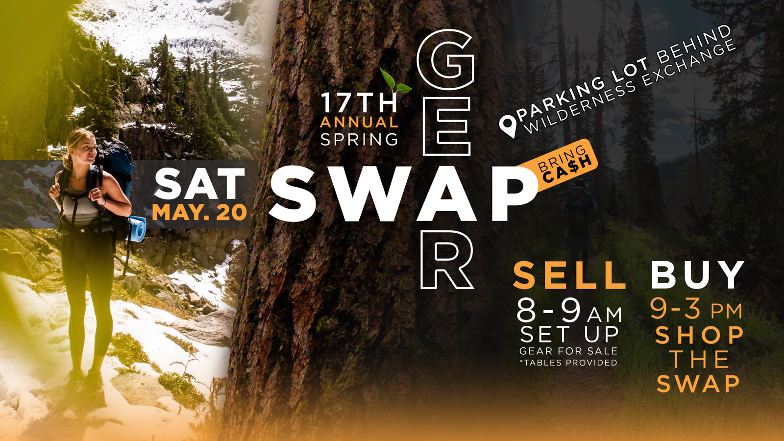 Web slider ad design — Wilderness Exchange