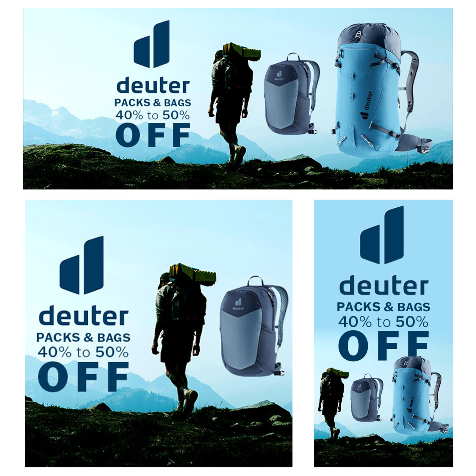 Brand banner design — Deuter
