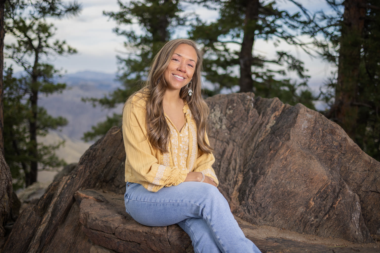 Outdoor family portraits Colorado