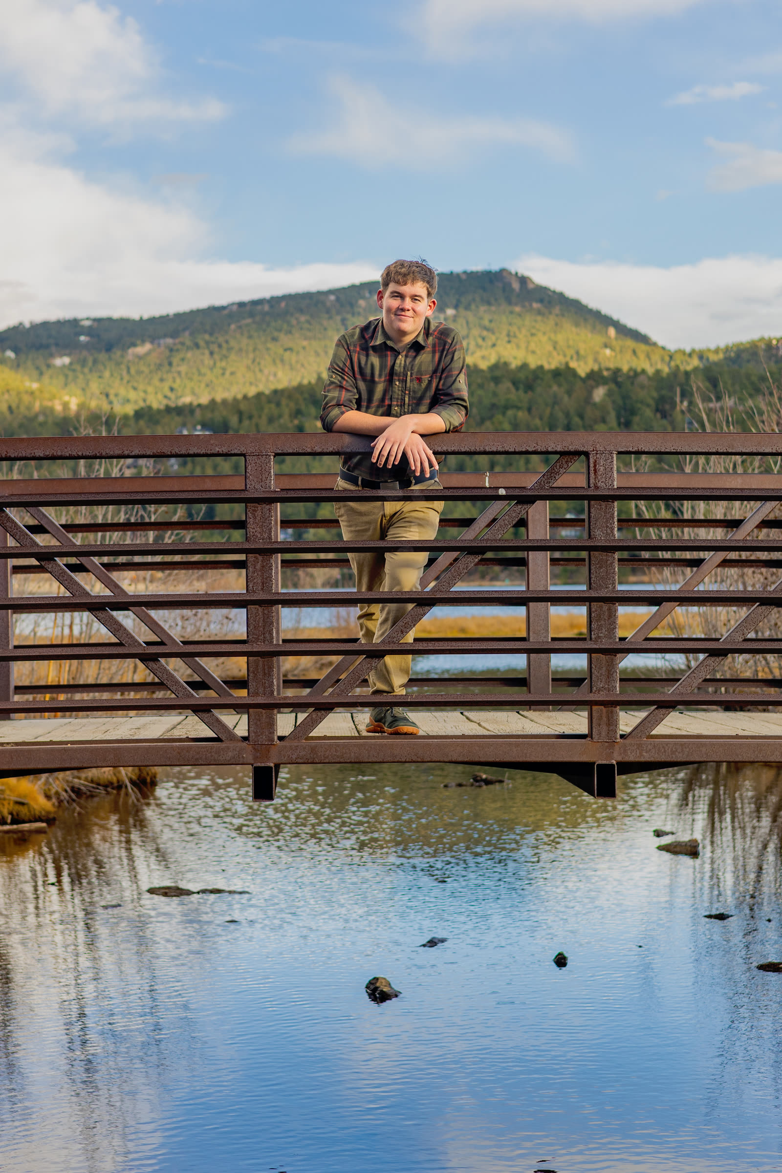 Senior portrait session — Evergreen, Colorado