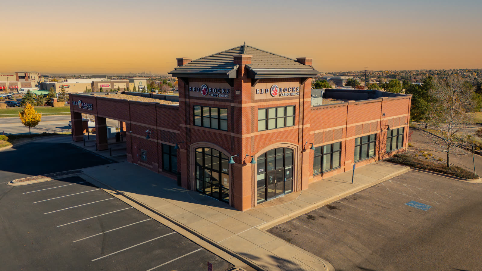 Aerial drone property photo — Colorado real estate