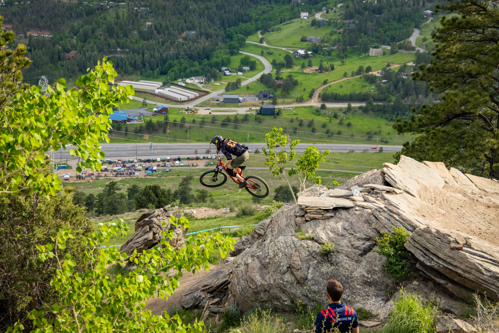 Ski freeride social content — Floyd Hill, Colorado