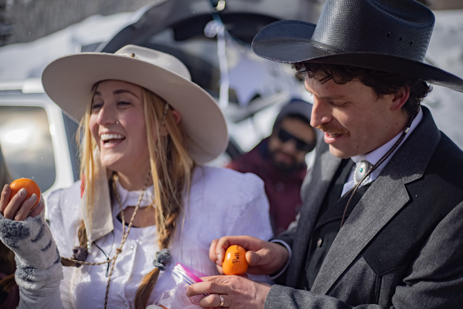 Mountain wedding portrait — Castaneda, Colorado